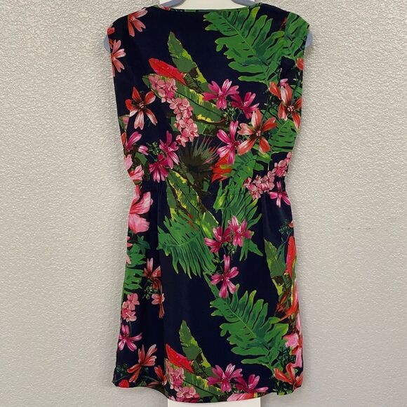 MNG Rainforest Floral Printed Dress, size M - Picture 2 of 5